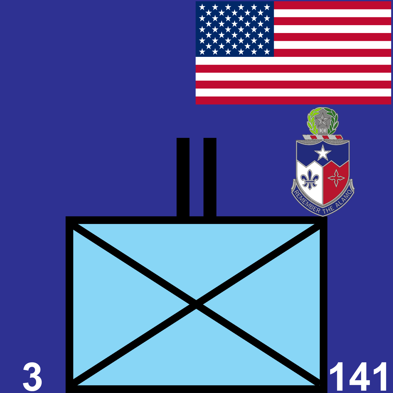 3d Battalion, 141st Infantry Regiment icon